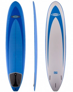 Soft-top surfboard for learning how to surf