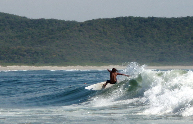 Training for surfing - layback