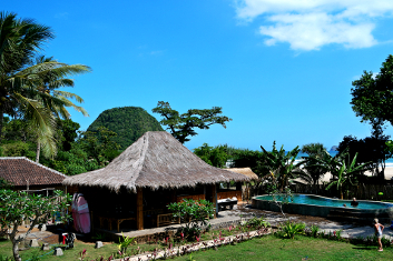 Hang out here on our surf trip to Indonesia.